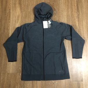 Men’s Oakley RS Shell hoodie jacket 2XL Gray NWT